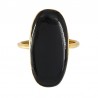 18K Gold/ Black