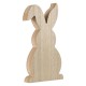 Conejo Decorativo de Madera 200 x 120 mm