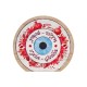Wooden Deco with Pomegranate & Wishes 200x120mm