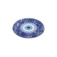 Plexi Acrylic Round Evil Eye Blue 65mm