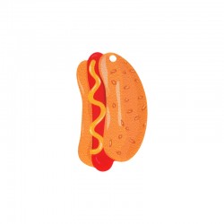 Ciondolo in Plexiglass a forma di Hot Dog 37x60 mm