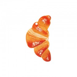 Pendentif en Plexiglas « Croissant » 39 x 70 mm