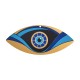 Wooden Pendant Evil Eye 130x55mm