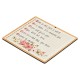 Wooden Pendant for Mother 124x108mm