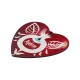 Wooden Pendant Heart with Pomegranate 120x118mm