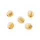 Zamak Irregular Bead 7x6mm Ø1.6mm