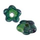Ciondolo in Ceramica a Forma di Fiore con Smalto 16 Mm/4 mm Ø5 mm