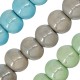 Perle Rondelle Ronde en Céramique Émaillée 31 mm Ø 5 mm