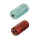 Enameled Ceramic Tube 8x16mm Ø~2.5mm