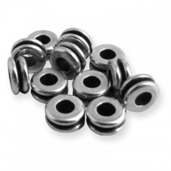 Brass Spacer Double.6x2.9mm Ø2.8mm