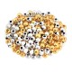 Pallina in Metallo Ottone 3x2.5mm (Ø1.5mm)