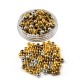 Perle Ronde en Laiton 4 mm Ø 1.5 mm