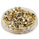 Perle Cubique en Laiton 2.5 mm Ø1.7 mm