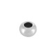Perlina in Ottone 6x4mm (Ø2.8mm)
