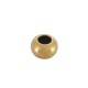 Perlina in Ottone 6x4mm (Ø2.8mm)