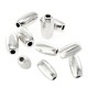 Perlina in Metallo Ottone Ovale 4x7.5mm (Ø1.6mm)