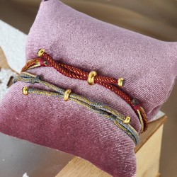 Μεταλλική Μπρούτζινη Χάντρα Ροδέλα 7x3mm Ø3.2mm