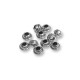 Perle Ronde en Laiton 6 x 4.3 mm Ø 2.6 mm