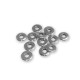 Distanziatore in Metallo Ottone 7x1.2mm (Ø 3mm)