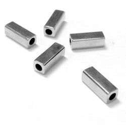 Brass Tube Square 8x3mm Ø1.8mm