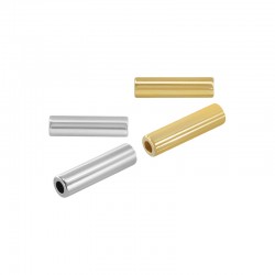 Tube en laiton 4x15 mm Ø 2 mm