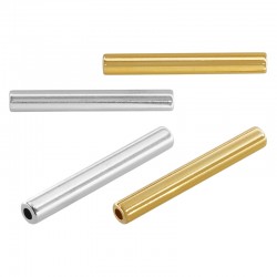 Tube à Perles en Laiton 4x30 mm Ø2 mm