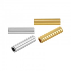 Brass Bead Tube 5x20mm Ø3mm