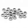 999° Silver Antique Plated/ 5µm