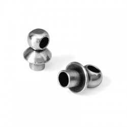 Brass End Cap 7x10mm Ø3mm
