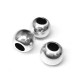 Perlina in Metallo Ottone 14x12mm (Ø5mm)
