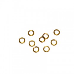 Rondella Distanziatore in Metallo Ottone 6x1.2mm (Ø 4mm)
