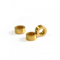 Brass Spacer 7x3mm Ø4mm