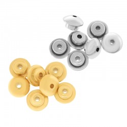 Μεταλλική Μπρούτζινη Τάπα 7x3.5mm Ø1.3mm