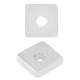 Rondel de Metal Laton Cuadrado 4x1.2mm (Ø 1,6mm)