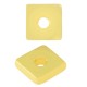Rondel de Metal Laton Cuadrado 4x1.2mm (Ø 1,6mm)