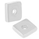 Entretoise Carrée Plate en Laiton 5 Mm/1.2 mm Ø 1.6 mm