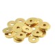 Brass Spacer Round 4x0.5mm Ø1.3mm