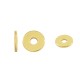 Brass Spacer Round 4x0.5mm Ø1.3mm
