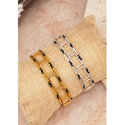 Μεταλλική Μπρούτζινη Χάντρα Σωληνάκι 2.5x10mm Ø1.5mm