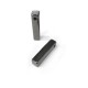 Barre Pendentif Carrée en Laiton 30 x 7 mm Ø 2.9 mm