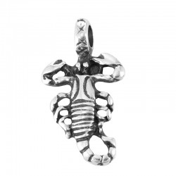 Pendentif en Zamak en Forme de Scorpion 26 x 19 mm
