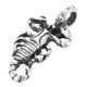 Ciondolo in Metallo Zama Scorpione 26x19mm