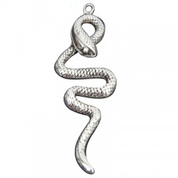 Pendentif Serpent en Zamak 65 mm