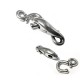 Cierre Gancho de Metal Zamak Tiburón 41x13mm