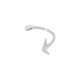 Demi-Bracelet en Zamak Ancre 54 x 4 mm (Ø 4.8 x 8 mm)