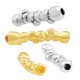 Zamak Connector Tube with 2 Holes 30x6mm Ø3.2mm