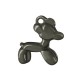 Colgante de Metal Zamak Perro 14x15mm