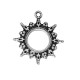 Zamak Pendant Sun 30mm
