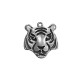 Zamak Pendant Tiger Head 31x33mm