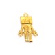 Pendente in Metallo Zama Robot 20x28mm